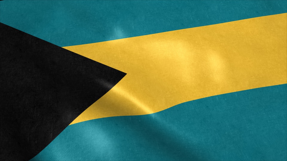 Bahamas Animated Flag – Revolt 3D – Stock HDRI – 3D – Video