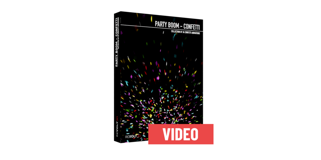 Party Boom - Confetti Collection. 34 Particle Animations of Confetti